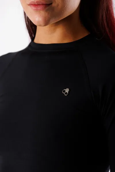 GoldBee Top BeClassic S Dlhým Rukávom Black Barva: Black, Velikost: L