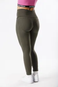 GoldBee Tvarujúce Legíny Lycra Army Barva: Army, Velikost: S