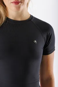 GoldBee Top BeClassic S Krátkym Rukávom Black Barva: Black, Velikost: M