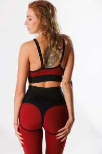 GoldBee Podprsenka Horny Brick Red Barva: Brick Red, Velikost: XS