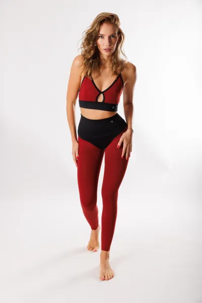 GoldBee Podprsenka Horny Brick Red Barva: Brick Red, Velikost: XS