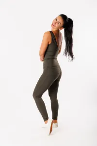 GoldBee Legíny Push-Up Pro Lycra Army Barva: Army, Velikost: M