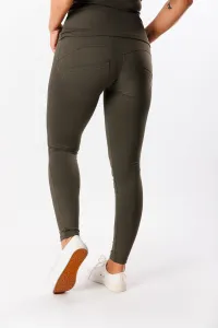 GoldBee Legíny Push-Up Pro Lycra Army Barva: Army, Velikost: M