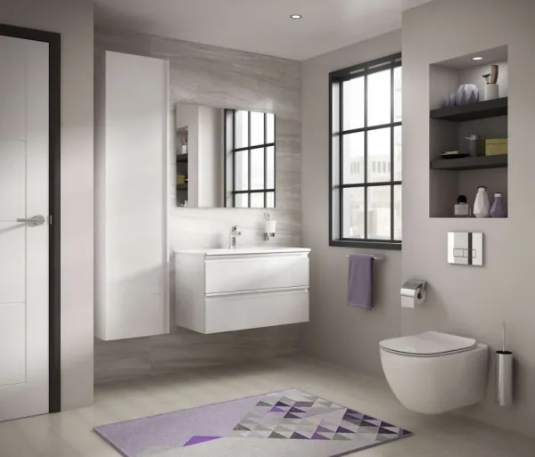 IDEAL STANDARD - Tesi Závesné WC s doskou SoftClose, AquaBlade, biela T354601