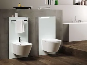 GEBERIT - Monolith Sanitárny modul na závesné WC, 101 cm, spodný prívod vody, biela 131.021.SI.5