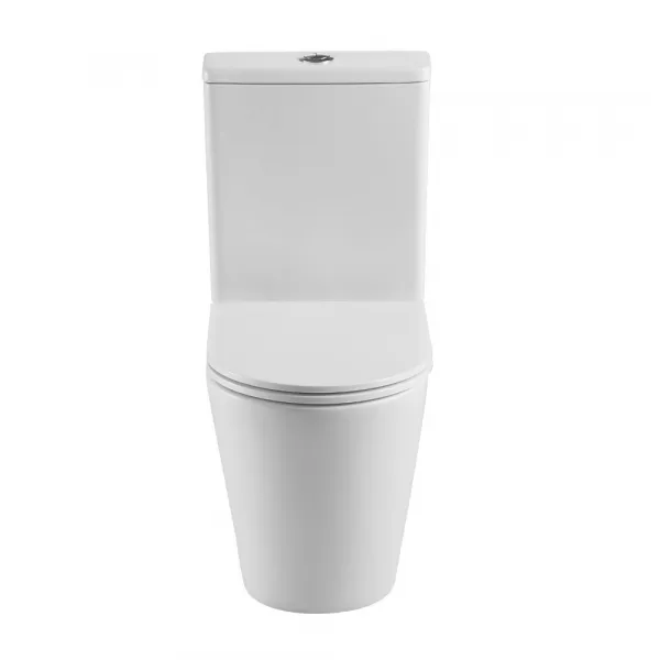 Mereo WC kombi, vario odpad, kapotované, Smart Flush RIMLESS, keramické, vr. sedátka VSD91T1