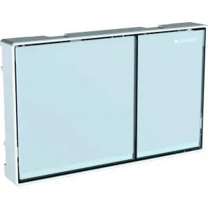 GEBERIT - Omega60 Ovládacie tlačidlo splachovania, biela 115.081.SI.1