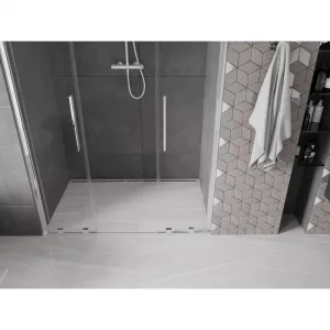 MEXEN/S - Velar L Duo posuvné sprchové dvere 150, transparent, chróm 871-150-003-02-01