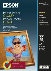 EPSON Fotopapier lesklý - A3 - 20 listov