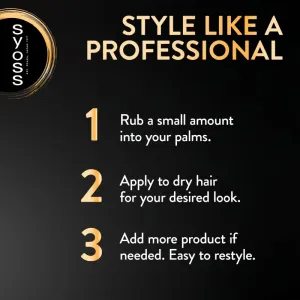 Syoss Matt Fiber zmatňujúca stylingová pasta pre fixáciu a tvar 100 ml