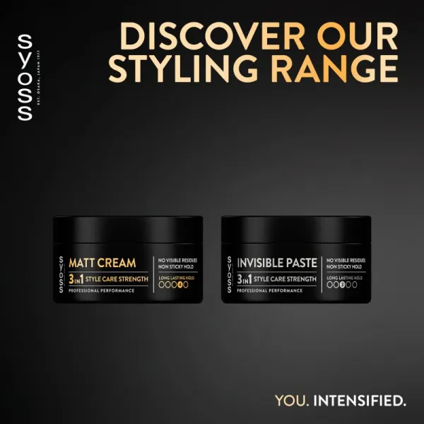 Syoss Matt Fiber zmatňujúca stylingová pasta pre fixáciu a tvar 100 ml