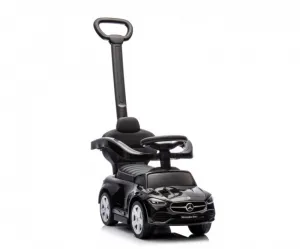 Detské odrážadlo s vodiacou tyčou MERCEDES C-Class Deluxe Milly Mally Black