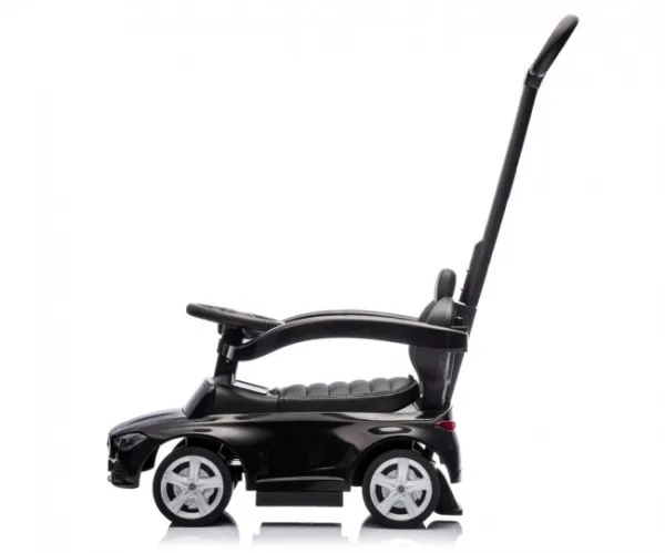 Detské odrážadlo s vodiacou tyčou MERCEDES C-Class Deluxe Milly Mally Black