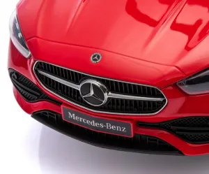 Odrážadlo MERCEDES C-Class Deluxe červené