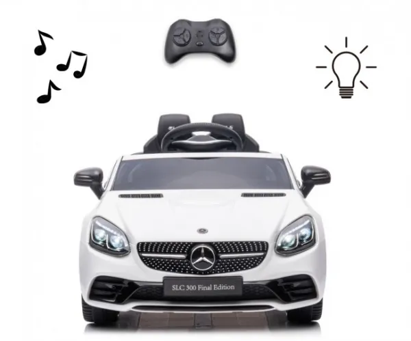Elektrické autíčko Milly Mally Mercedes-Benz SLC White