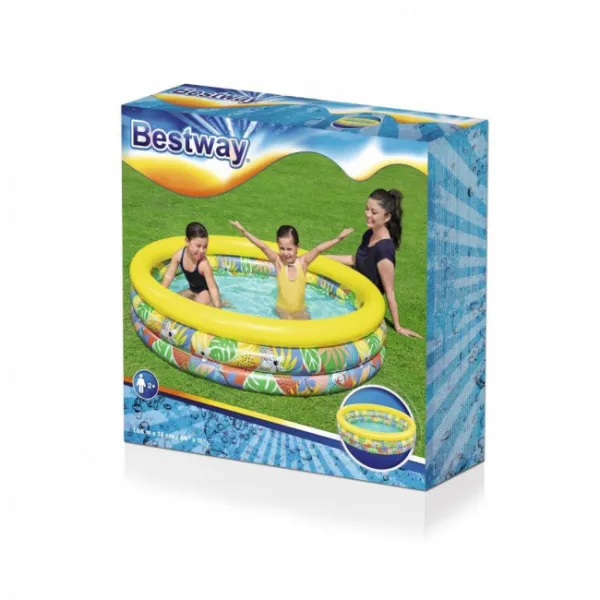 Detský bazén Bestway 51203 tropické rastliny 168x38 cm