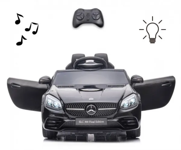 Elektrické autíčko Milly Mally Mercedes-Benz SLC Black
