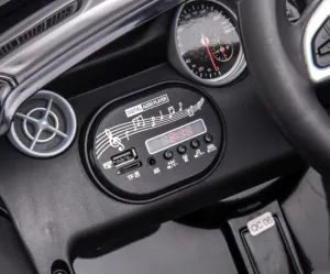 Elektrické autíčko Milly Mally Mercedes-Benz SLC Black