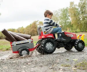 Šlapací traktor RT s prívesom Rolly Toys 800261