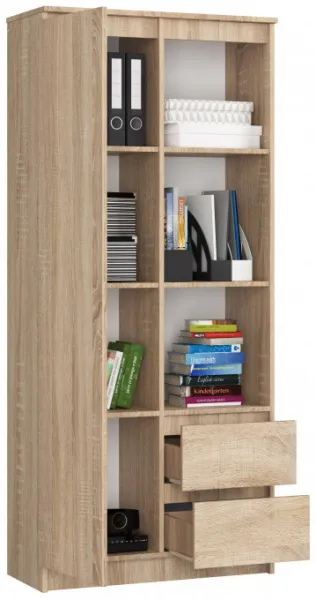 Ak furniture Skriňa Rexa 80 cm dub sonoma