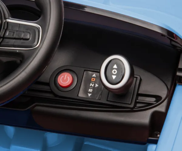 Elektrické autíčko Milly Mally Fiat 500e modré