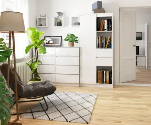 Ak furniture Skriňa Rexa II 80 cm biela lesk