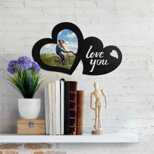 Drevený rámik na fotku - Love you