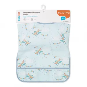 BABYONO Podbradník s dlhým rukávom Plane 74x36 cm, 6m-2r