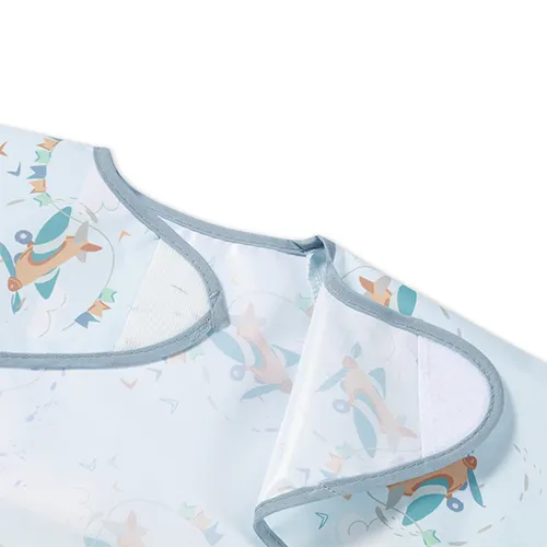 BABYONO Podbradník s dlhým rukávom Plane 74x36 cm, 6m-2r