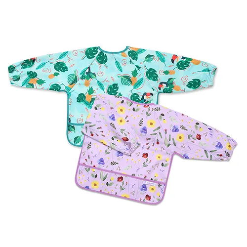 BABYONO Podbradník s dlhým rukávom Plane 74x36 cm, 6m-2r