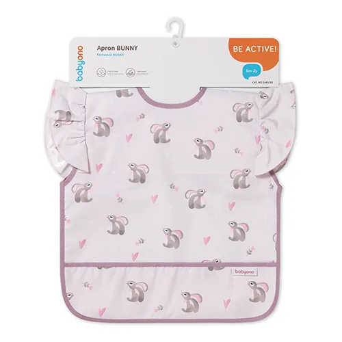 BABYONO Podbradník Bunny 34 x 33cm, 6m+