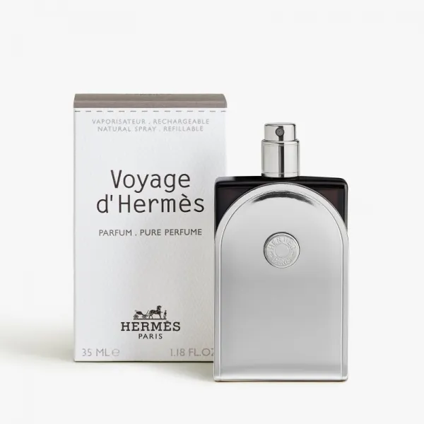 HERMÈS Voyage d'Hermès parfém plniteľný pre mužov 35 ml