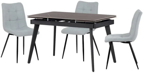 AUTRONIC jedálenská stolička DCL-L1094 SIL2 svetlo sivá
