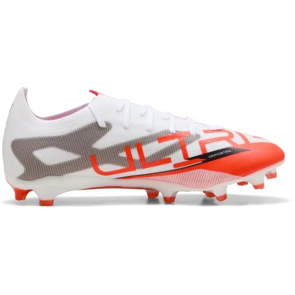 Puma ULTRA 5 MATCH FG/AG Pánske kopačky, biela, veľkosť 44