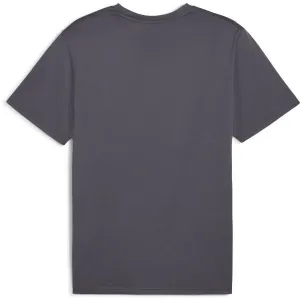Puma M TAD ESSENTIALS SOLID CAT TEE Pánske tričko, sivá, veľkosť