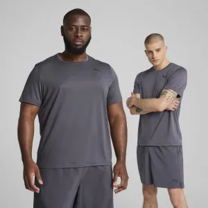 Puma M TAD ESSENTIALS SOLID CAT TEE Pánske tričko, sivá, veľkosť