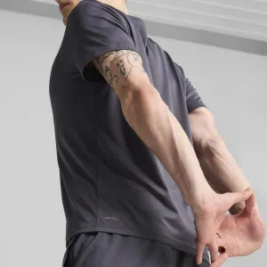 Puma M TAD ESSENTIALS SOLID CAT TEE Pánske tričko, sivá, veľkosť