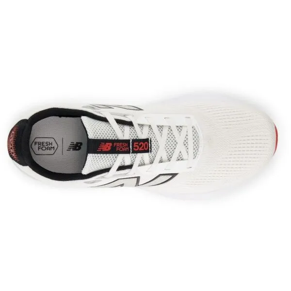 New Balance FRESH FOAM 520V9 Pánska bežecká obuv, biela, veľkosť 40