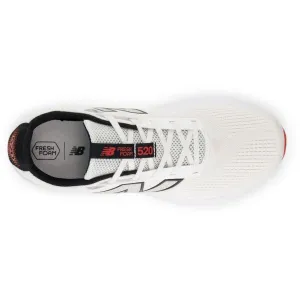 New Balance FRESH FOAM 520V9 Pánska bežecká obuv, biela, veľkosť 40
