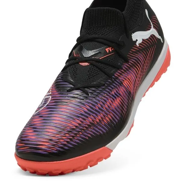 Puma FUTURE 8 MATCH TT Pánske turfy, čierna, veľkosť 42