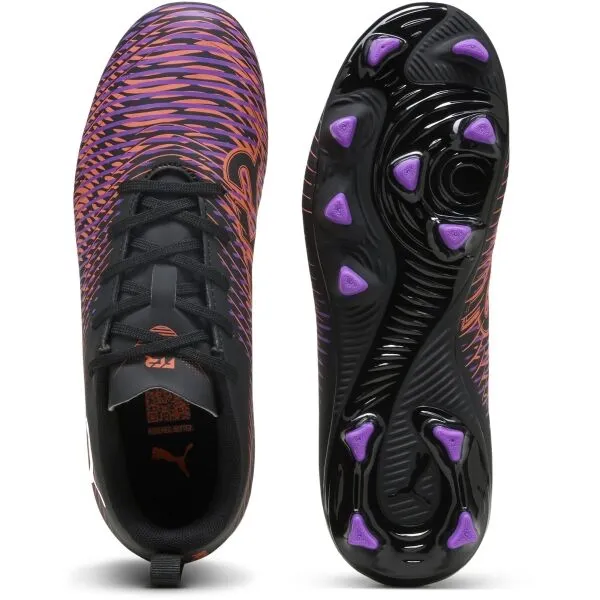 Puma FUTURE 8 PLAY FG/AG JR Detské kopačky, čierna, veľkosť 33