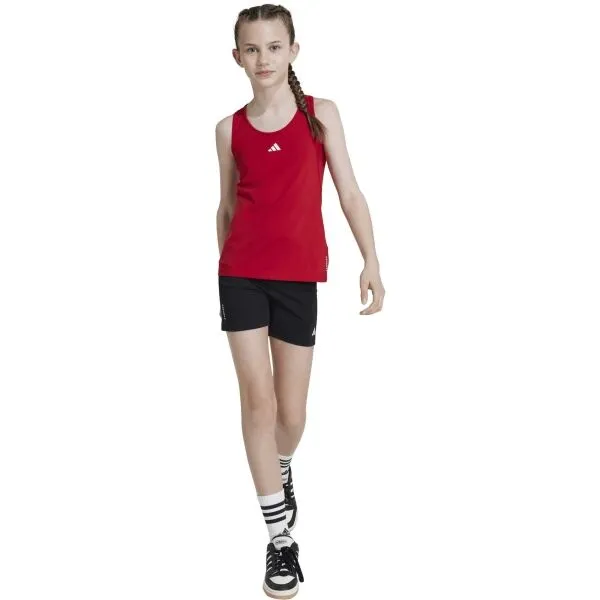 adidas TECHFIT SHORT KIDS Dievčenské krátke legíny, čierna, veľkosť