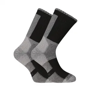 3PACK ponožky Nedeto vysoké zimné sivé (3NWS1) M