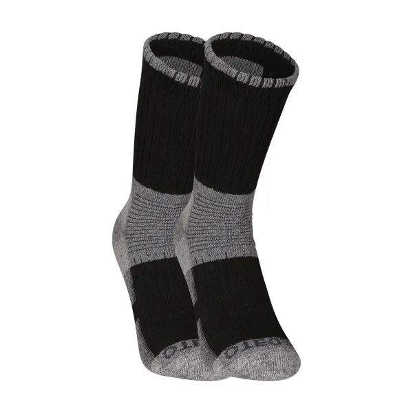 3PACK ponožky Nedeto vysoké zimné sivé (3NWS1) M
