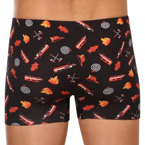 Pánske boxerky Lonka viacfarebné (Kevin-fireman) M, trenky