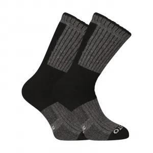 3PACK ponožky Nedeto vysoké zimné čierné (3NWC1) M