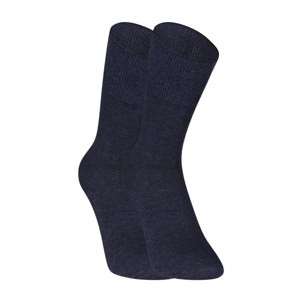 3PACK ponožky Nedeto vysoké medic modré (3PMV002) M