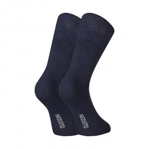 3PACK ponožky Nedeto vysoké medic modré (3PMV002) M