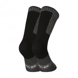 3PACK ponožky Nedeto vysoké zimné čierné (3NWC1) M