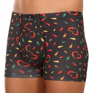 Pánske boxerky Lonka viacfarebné (Kevin-Peppers) M, trenky